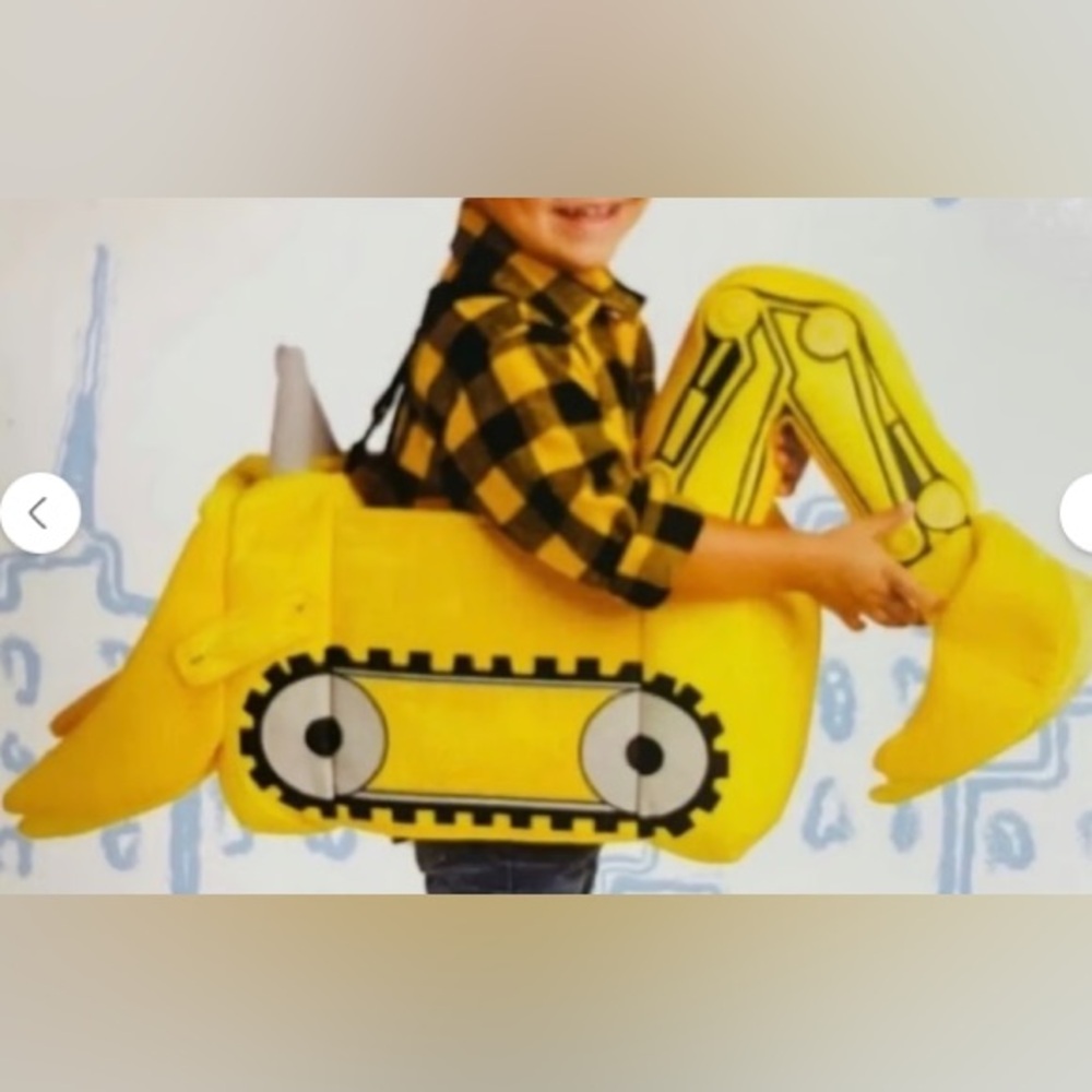 Kids Digger Costume - Yellow